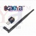 OkaeYa USB 802.11N Wi-Fi Wireless LAN Network Card Adapter with Antenna (Multicolor)